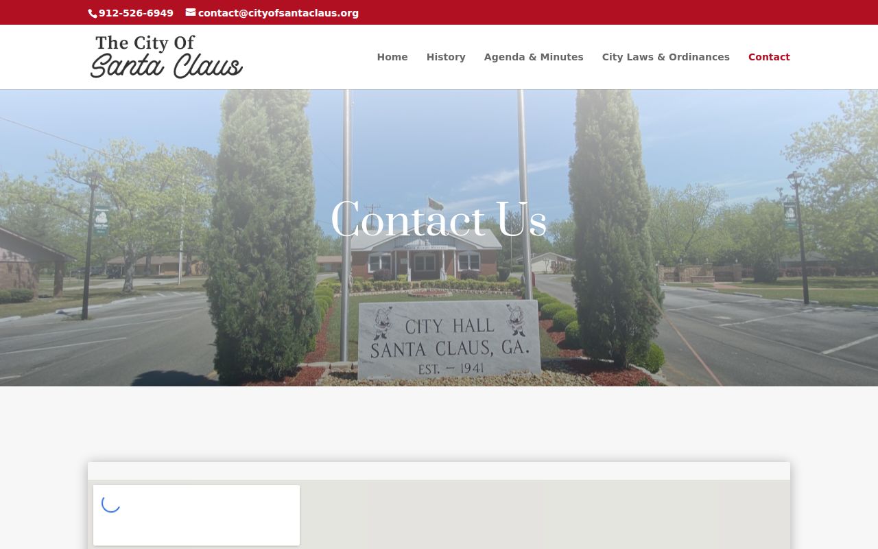 Santa Claus court docket City Hall contact route